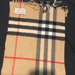Mens burberry scarf